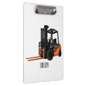 Porte-bloc Illustration du chariot élévateur (Swatch)
