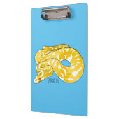 Porte-bloc Illustration du serpent python birman (Gauche)