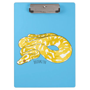 Porte-bloc Illustration du serpent python birman