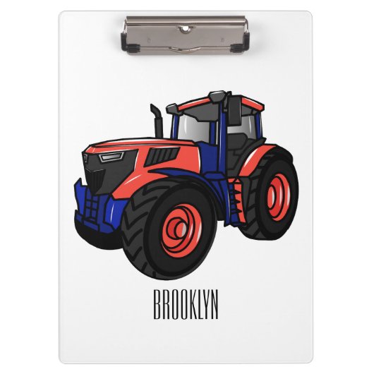 Porte-bloc Illustration du tracteur (Devant)