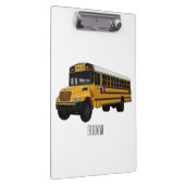 Porte-bloc Illustration d'un autobus scolaire (Swatch)