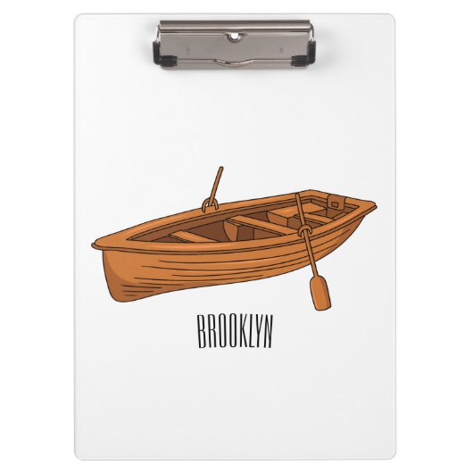 Porte-bloc Illustration d'un bateau à roues (Devant)
