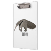 Porte-bloc Illustration d'un dessin animé d'Anteater (Gauche)