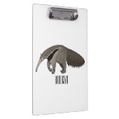 Porte-bloc Illustration d'un dessin animé d'Anteater (Swatch)