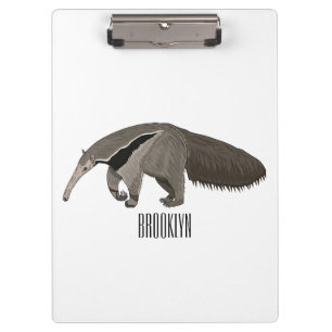 Porte-bloc Illustration d'un dessin animé d'Anteater