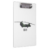 Porte-bloc Illustration d'un hélicoptère de l'armée de Chinoo (Swatch)