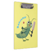 Porte-bloc Illustration d'un insecte du cricket vert mou (Swatch)