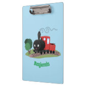 Porte-bloc Illustration d'une locomotive à vapeur mûre (Gauche)