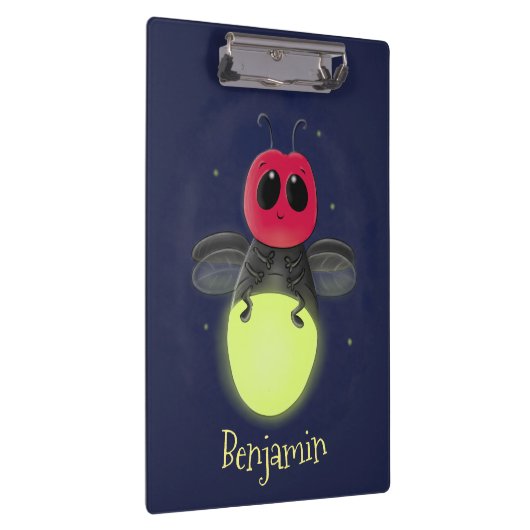 Porte-bloc Illustration d'une luciole à éclair mignon (Swatch)