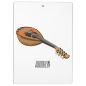 Porte-bloc Illustration en mandoline (Dos)