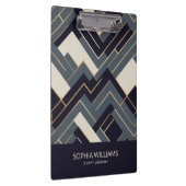 Porte-bloc Illustration géométrique en or (Swatch)