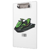 Porte-bloc Illustration Jet ski (Gauche)