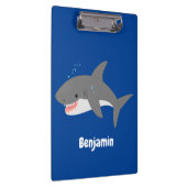 Porte-bloc Illustration joyeuse du grand requin blanc (Swatch)