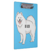 Porte-bloc Illustration Samoyed dog (Swatch)