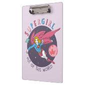 Porte-bloc Illustration Supergirl volant vers le haut (Gauche)