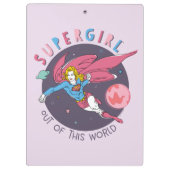 Porte-bloc Illustration Supergirl volant vers le haut (Dos)
