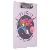 Porte-bloc Illustration Supergirl volant vers le haut (Swatch)