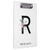 Porte-bloc Illustration verte florale (Swatch)