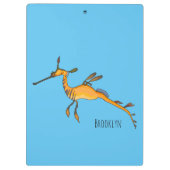 Porte-bloc Illustration Weedy seadragon (Dos)