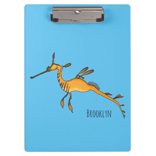 Porte-bloc Illustration Weedy seadragon (Devant)