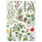 Porte-bloc Illustrations botaniques - usines de Larousse (Dos)