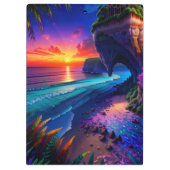 Porte-bloc Imaginaire Tropical Beach Four (Dos)