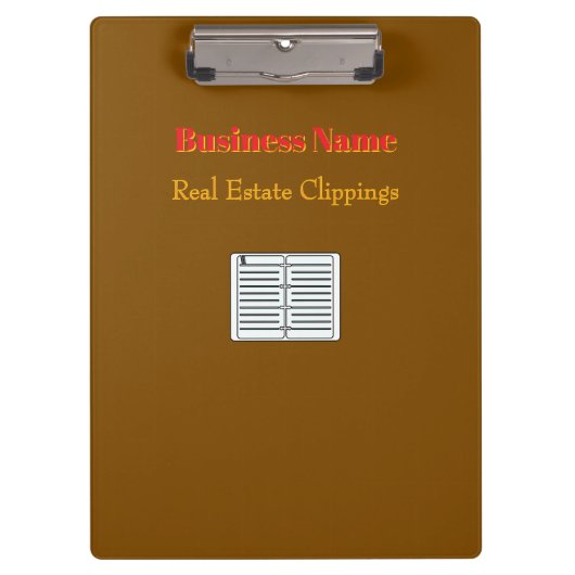 Porte-bloc Immobilier Brown (Devant)