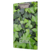 Porte-bloc Impression botanique verte Ivy (Gauche)