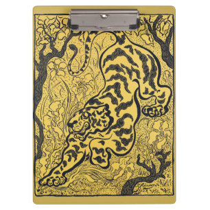 Porte-bloc Impression d'art nouveau vintage de Paul Ranson Ti