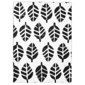 Porte-bloc Impression de pommes de terre Motifs feuilles (Dos)