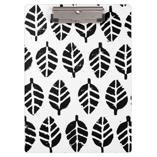 Porte-bloc Impression de pommes de terre Motifs feuilles (Devant)