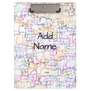 Porte-bloc Impression des lignes de dessin manuel