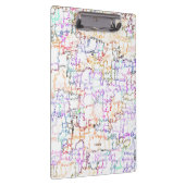 Porte-bloc Impression des lignes de dessin manuel (Swatch)