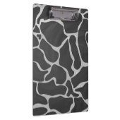 Porte-bloc Impression Giraffe noir et gris clair (Swatch)