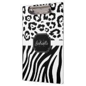 Porte-bloc Impression Lepard / Impression Zebra (Gauche)