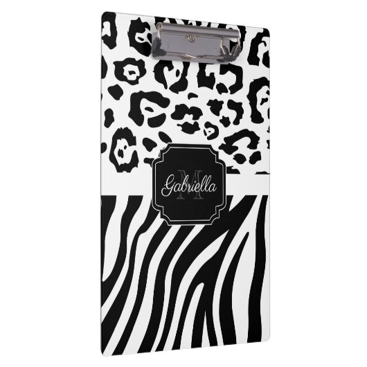 Porte-bloc Impression Lepard / Impression Zebra (Swatch)
