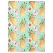 Porte-bloc Impression rétro tropicale sur l'arrière - plan à (Dos)