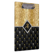 Porte-bloc Impression stylisée Crystal Gold diamant noir mono (Swatch)