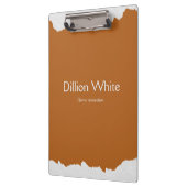 Porte-bloc Impression texturée gris marron (Gauche)