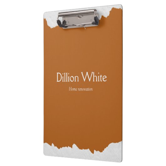 Porte-bloc Impression texturée gris marron (Gauche)