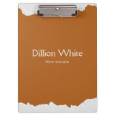 Porte-bloc Impression texturée gris marron (Devant)