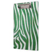 Porte-bloc Impression verte et blanche Zebra (Gauche)