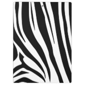 Porte-bloc Impression zèbre personnalisable (Dos)