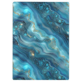 Porte-bloc imprimé agate (Dos)