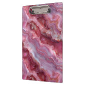 Porte-bloc imprimé agate (Gauche)