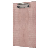 Porte-bloc Imprimer l'alligator rose (Gauche)