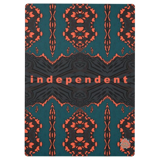 Porte-bloc Indépendant et fier ! (Dos)