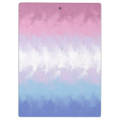 Porte-bloc Indicateur Abstrait Bigender Pride (Dos)