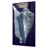 Porte-bloc Indigo Shells I (Gauche)