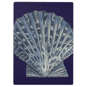 Porte-bloc Indigo Shells VIII (Dos)